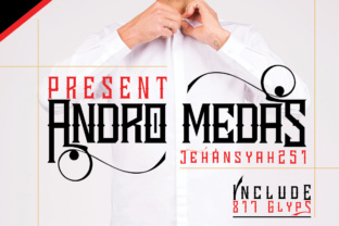 Andro Medas: A Luxurious Graffiti Font for Bold Branding