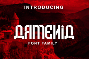 Armenia: A Charming Font for Creative Handmade Products