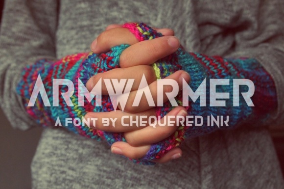 Armwarmer: A Bold Display Font for Impactful Design