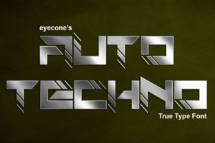 Auto Techno: A Striking Font for Your Brand's Visual Identity