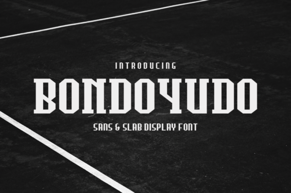 Bondoyudo: A Bold and Playful Display Font