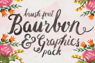 Discover Baurbon: A Handwritten Font for Creative Campaigns