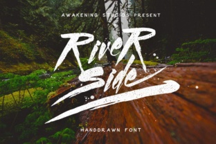 Discover River Side: A Hand-Painted Typeface for Editorial Charm