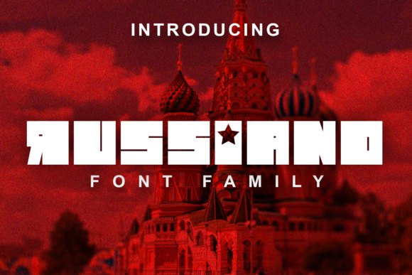 Discover Russiano: A Bold and Charming Display Font