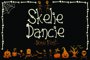 Discover Skelie Dancie: A Spooky and Playful Font for Your Editorial Projects