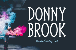 Donnybrook: A Handwritten Font for Polished Branding