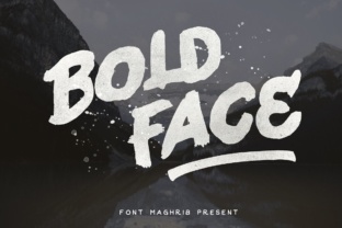 Enhance Your Brand with Bold Face: A Striking Typeface