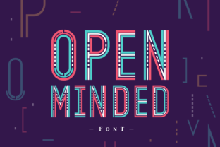 Enhance Your Brand with Open Minded, a Futuristic Display Font
