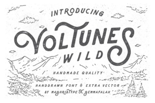 Enhance Your Brand with Voltunes: A Vintage Font for Modern Business
