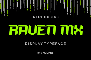 Enhance Your Editorial Design with Raven Mx Font