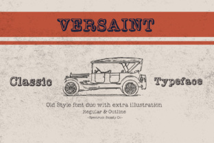Enhance Your Web Design with Versaint, a Classic Typewriter Font