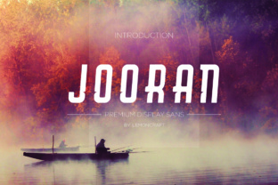 Experience Elegance with Jooran: A Premium Display Font