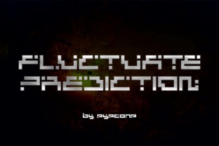 Fluctuate Prediction: A Creative Display Typeface for Makers