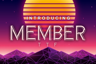 Member: A Versatile 3D Font for Creative Makers