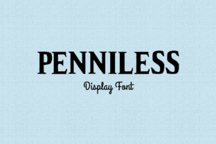 Penniless: A Versatile Display Font for Web Design