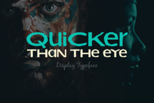 Quicker Than the Eye: A Bold Display Font for Editorial Impact