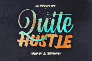 Quite Hustle: A Striking Typeface for Eye-Catching Campaigns