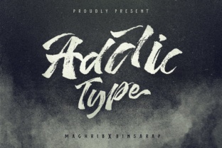 Reviewing Addictype: A Hand Painted Typeface for Bold Design