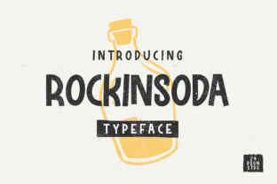 Rockinsoda: A Charming Display Font for Web Design