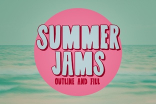 Summer Jams: A Vibrant Typeface for Engaging Web Design