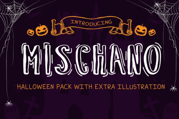 Transform Your Brand with Mischano: A Spooky Halloween Font