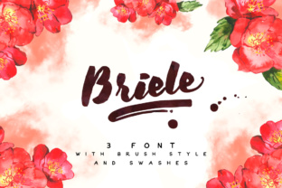 Transform Your Visuals with Briele: A Versatile Brush Font