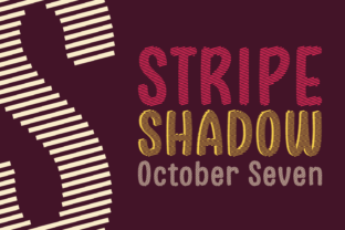 Unleash Creativity with Stripe Shadow October Seven