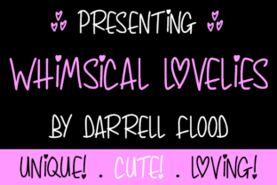 Whimsical Lovelies: A Charming Font for Editorial Design